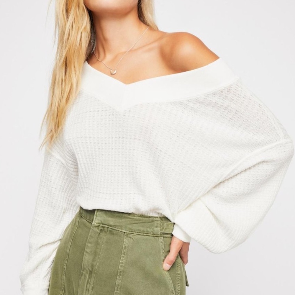 Free People South Side Thermal Top